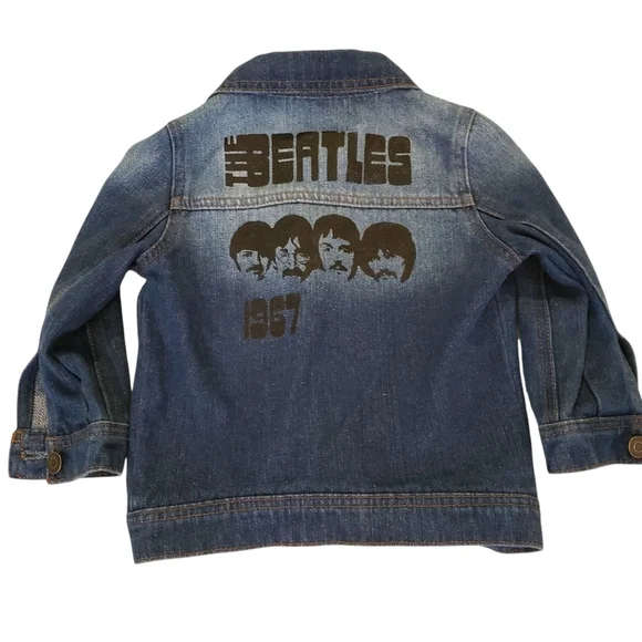 Junk Food Denim Beatles Jean Jacket - Picture 2 of 6
